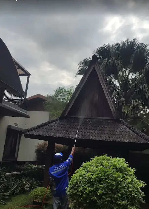 Penyemprotan & Perawatan Area Taman dan Luar Ruangan